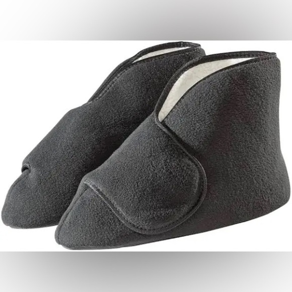 Silverts • NWT Deep And Wide Diabetic Bootie Slipper RW1 - Picture 2 of 6